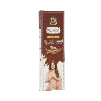 Hari Darshan Agarbatti Sandalwood Premium Masala 